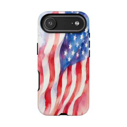 Watercolor Flag Tough Case