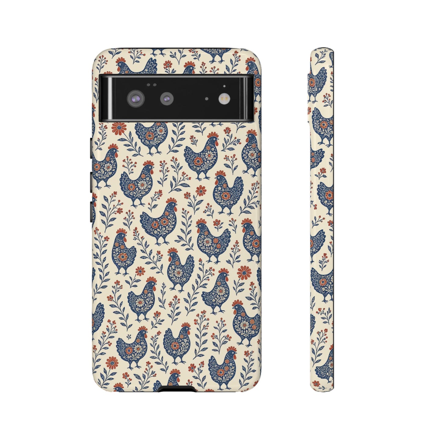 Folk Hens Tough Case