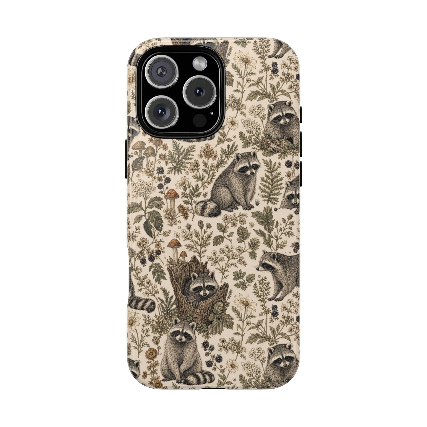 Cottage Core Raccoon Tough Case