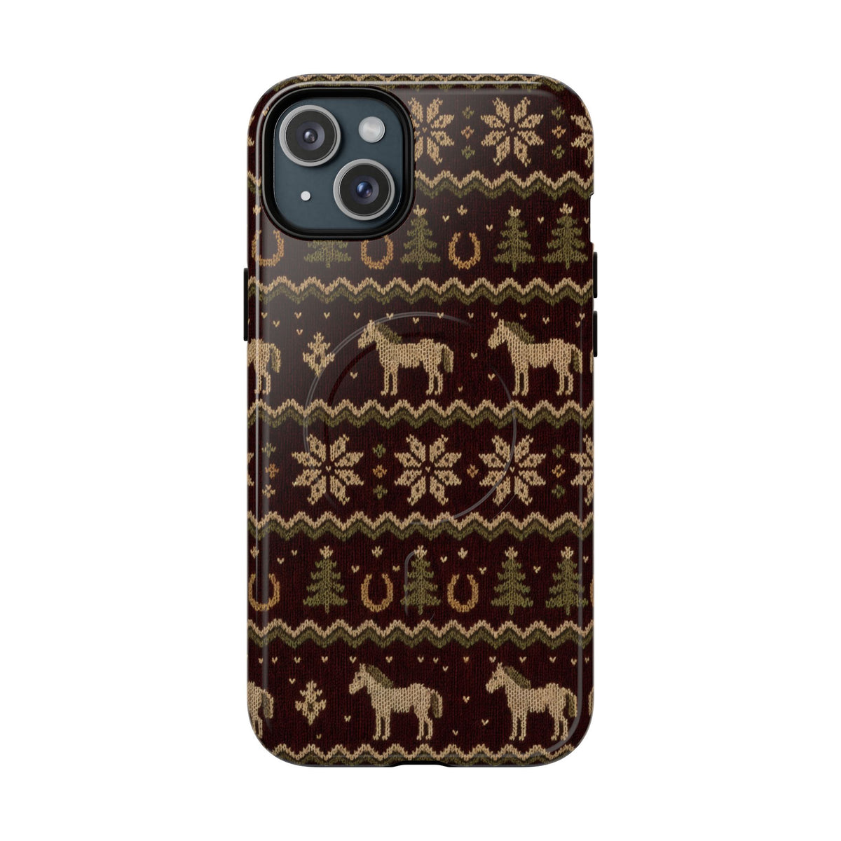Horse Sweater Magnetic Case