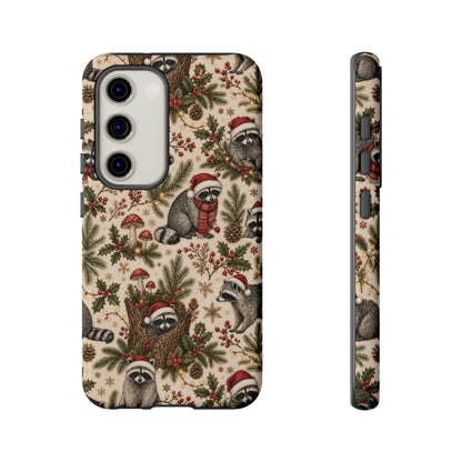 Raccoon Hollow Christmas Tough Case