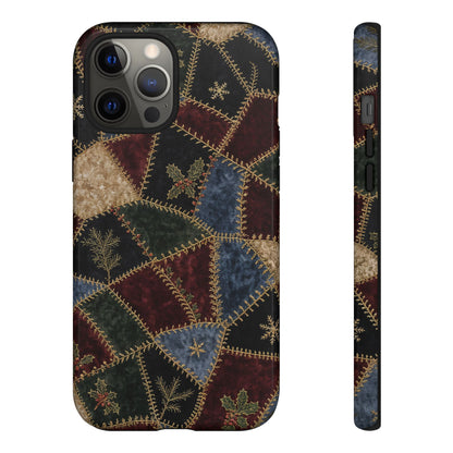 Winter Crazy Quilt Tough Case