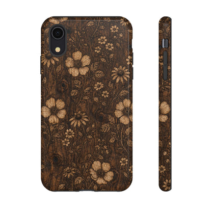 Floral Bark Tough Case