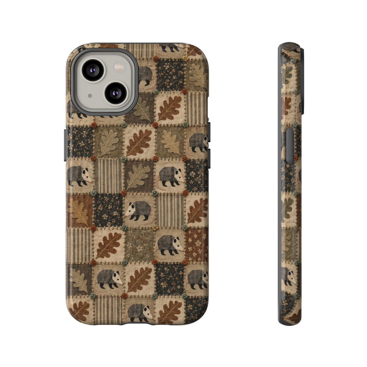 Opossum Patchwork Tough Case