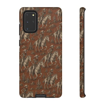 Skeleton Cowboy Ride Tough Case