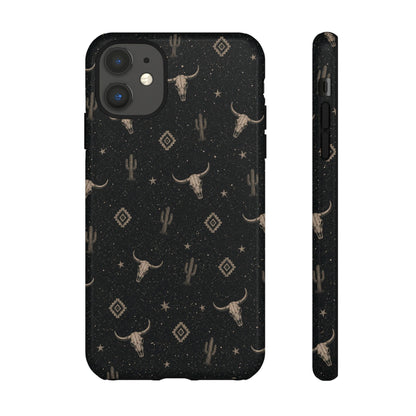 Midnight Longhorn Tough Case