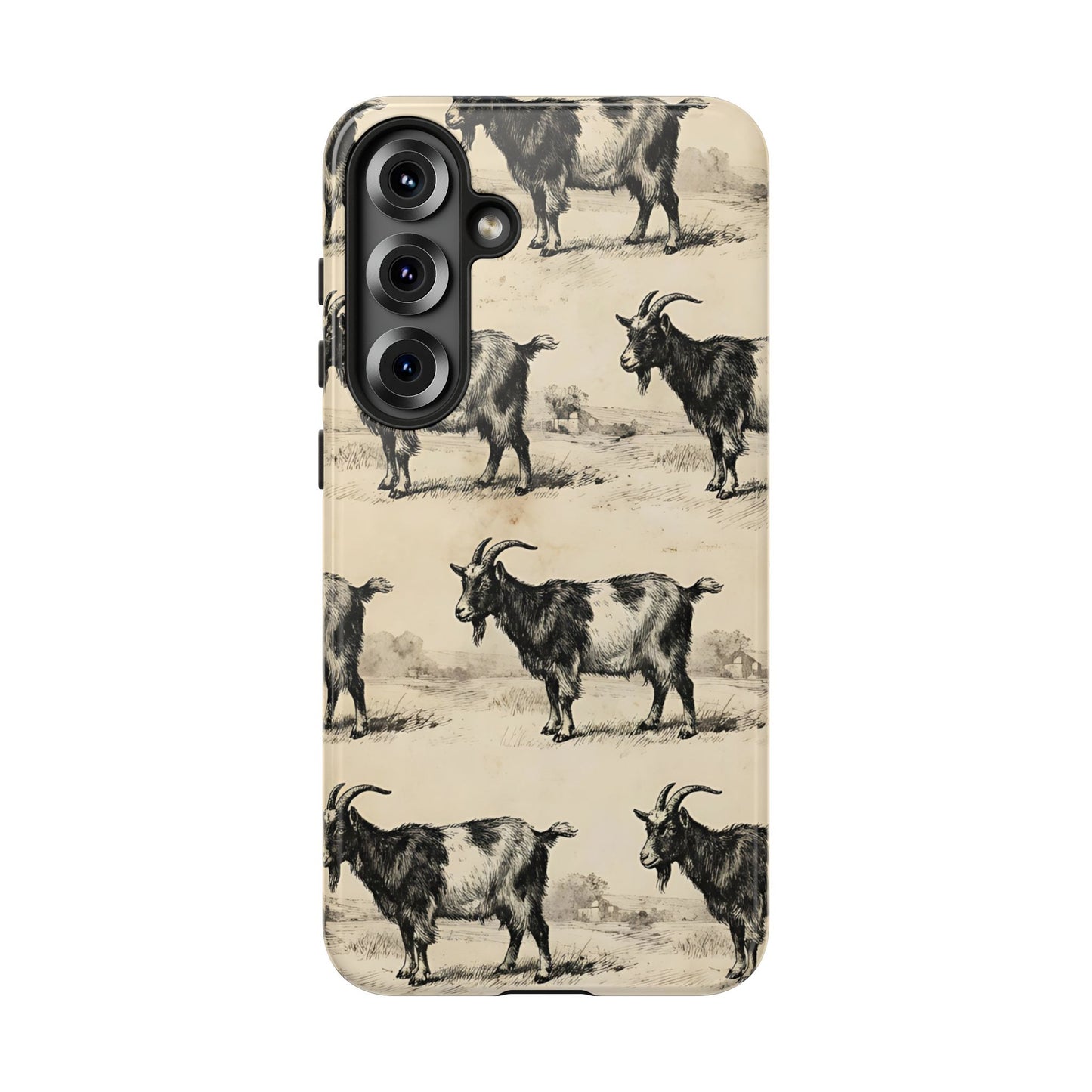 Vintage Goats Tough Case