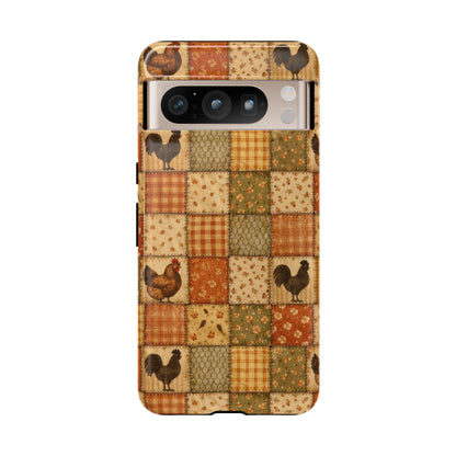 Chickens Patchwork Tough Case
