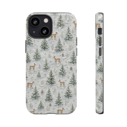 Winter Woodland Deer Tough Case