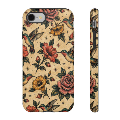 Hummingbird Rose Tough Case