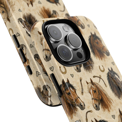 Horse Portraits Magnetic Case