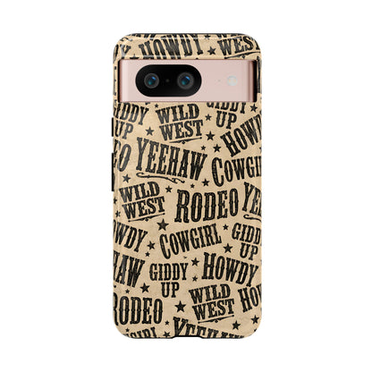 Cowgirl Slang Tough Case