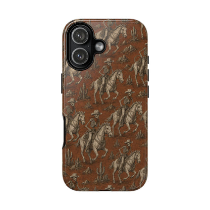Skeleton Cowboy Ride Tough Case
