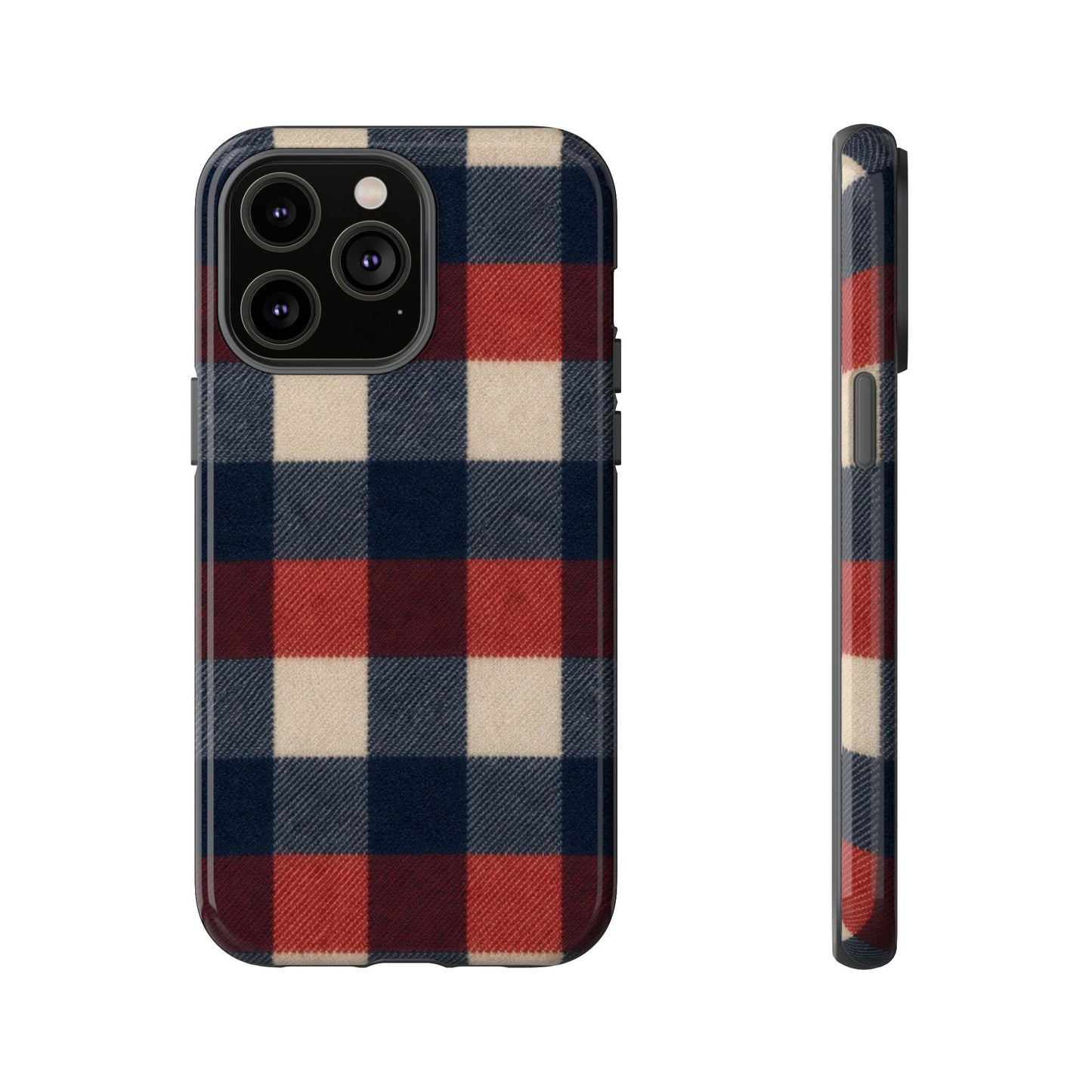 Patriotic Plaid Tough Case