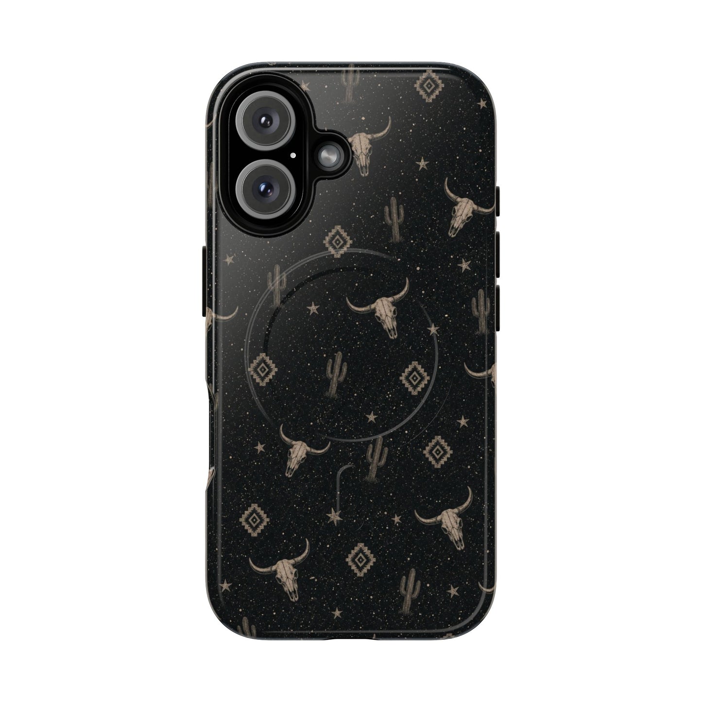 Midnight Longhorn Magnetic Case