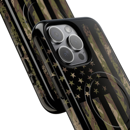 Camo Flag Patriotic Magnetic Case