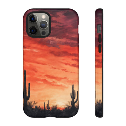 Desert Sunset Swaths Tough Case