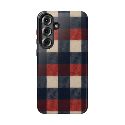 Patriotic Plaid Tough Case