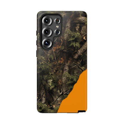 Torn Camo Orange Tough Case