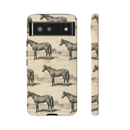 Vintage Horses Tough Case