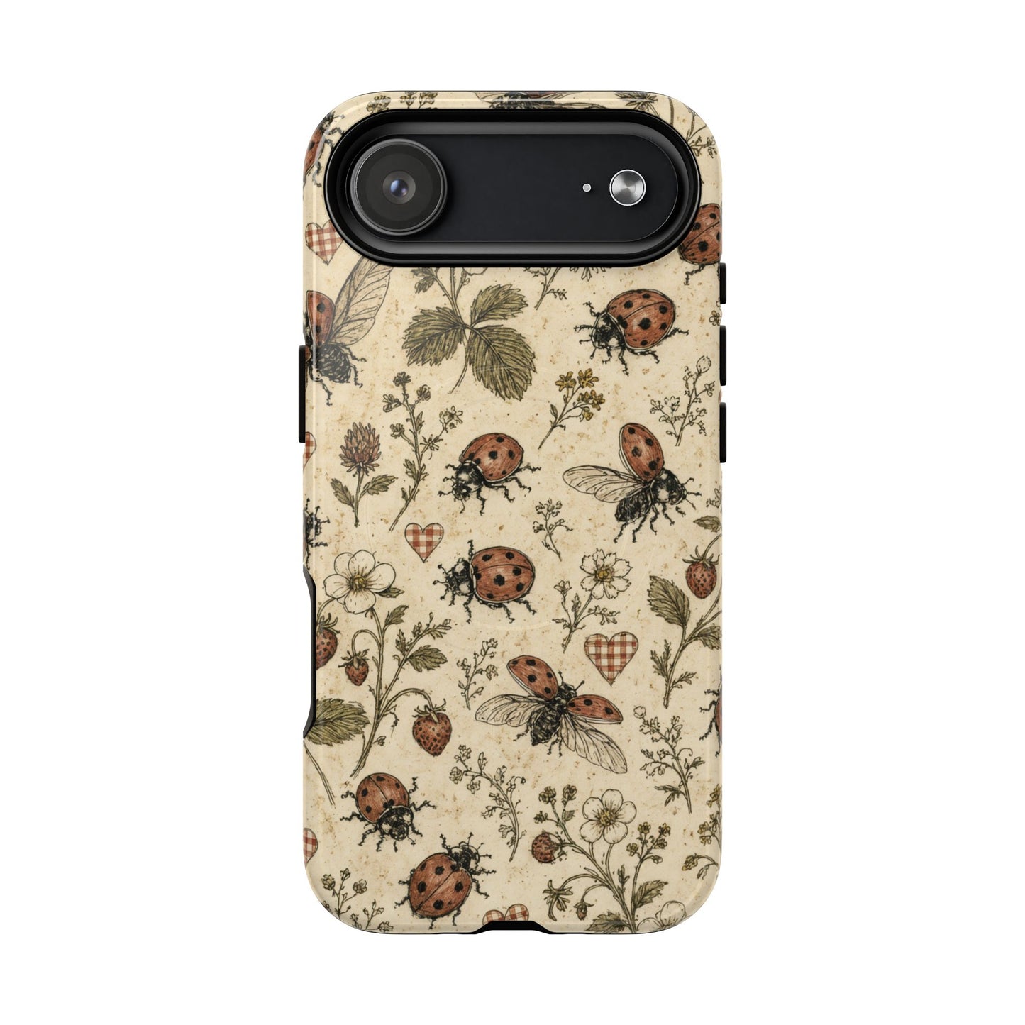 Cottage Ladybug Magnetic Case