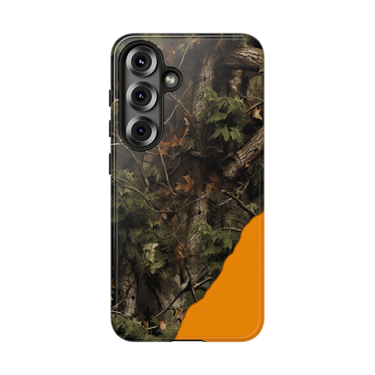 Torn Camo Orange Tough Case