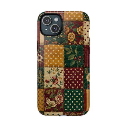 Jewel Tone Patchwork Magnetic Case