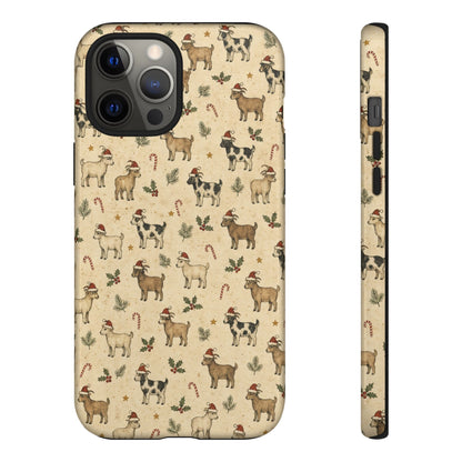 Santa Goats Tough Case