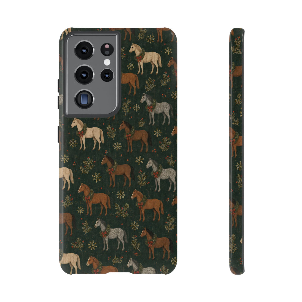 Wreath Horses Tough Case