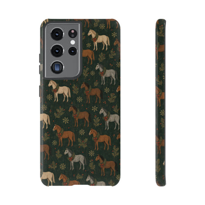 Wreath Horses Tough Case