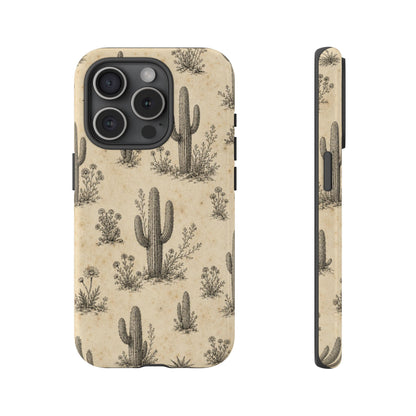 Cactus Sketch Tough Case
