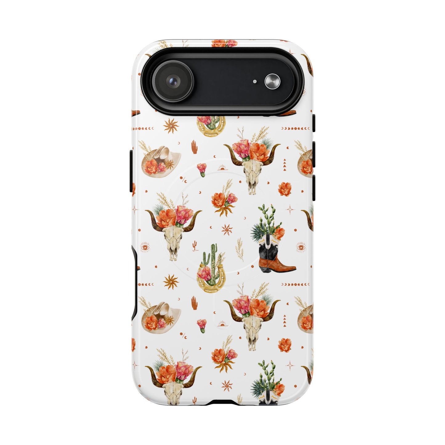 Western Floral Magnetic Case