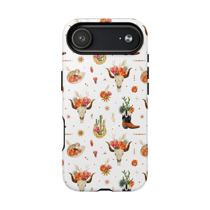 Western Floral Magnetic Case