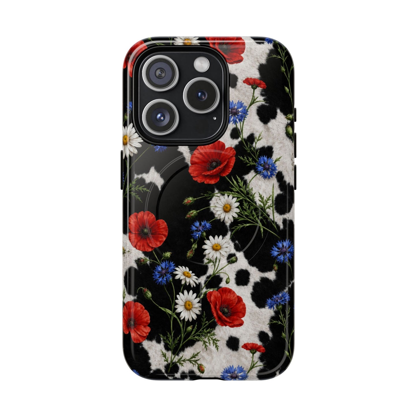Cowhide Patriot Bloom Magnetic Case