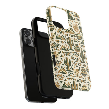 Southwest Tribal Green Magnetic Case