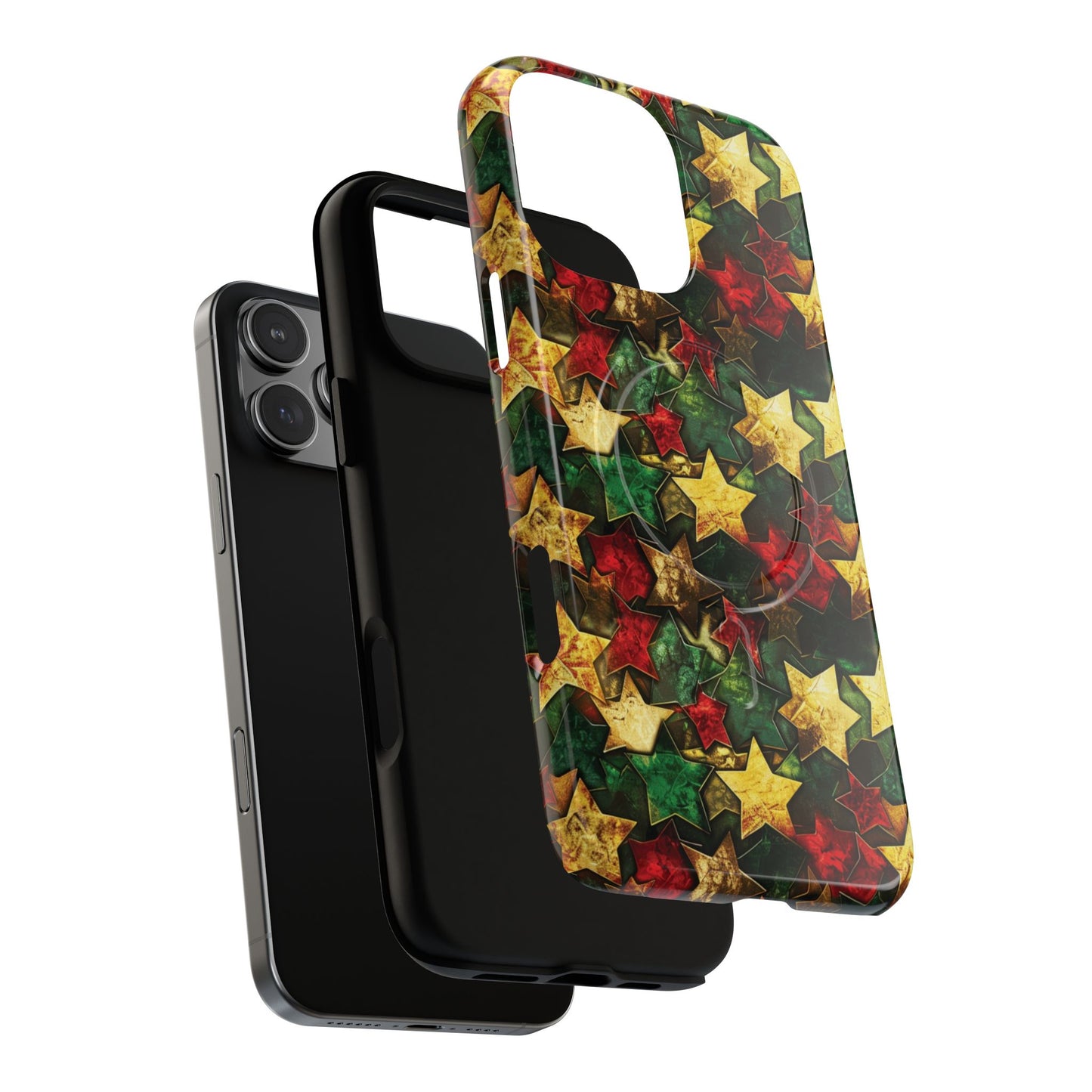 Stained Glass Stars Magnetic Case