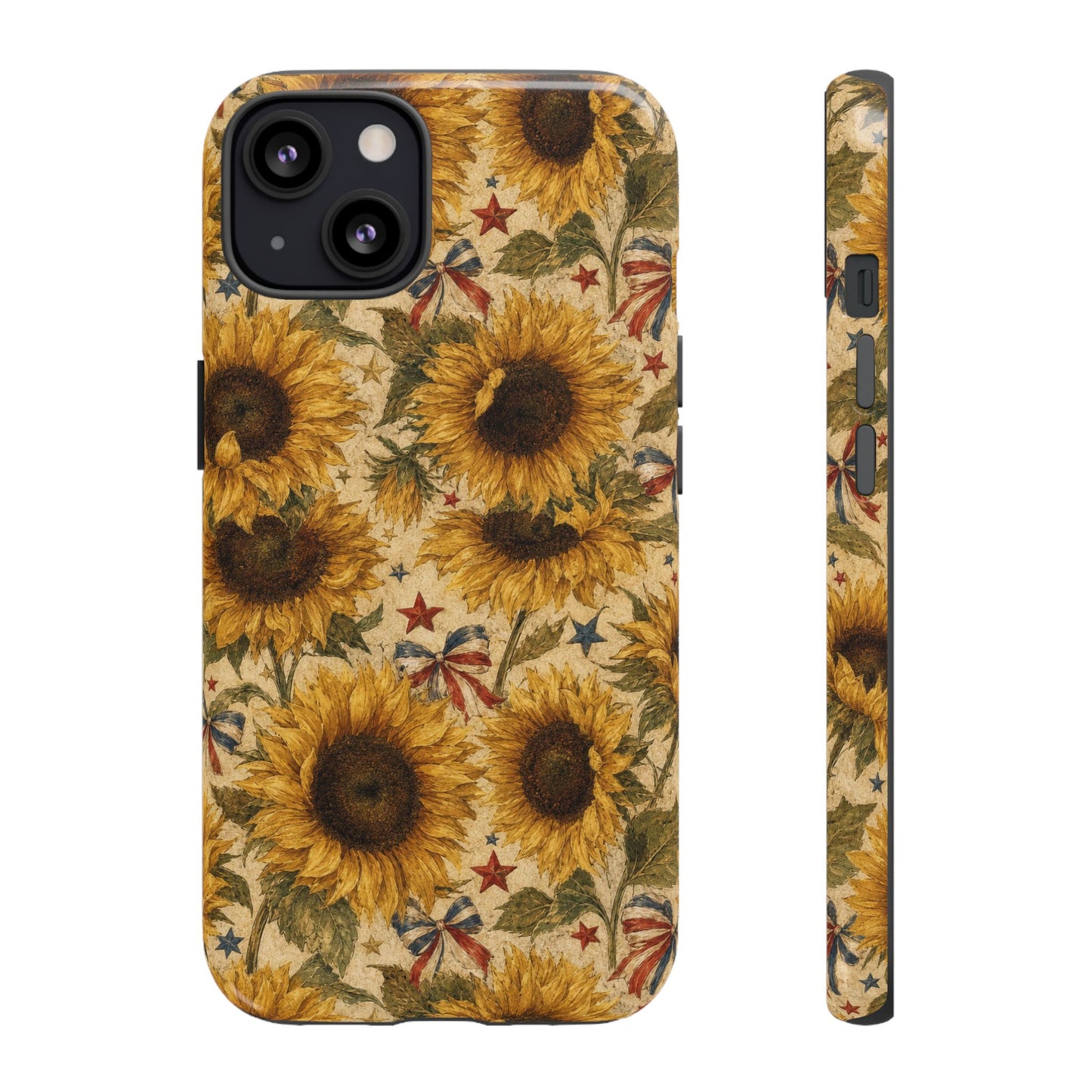 Patriotic Sunflowers Tough Case