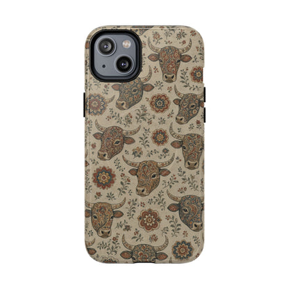 Folk Longhorn Magnetic Case