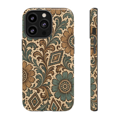 Vintage Floral Tough Case