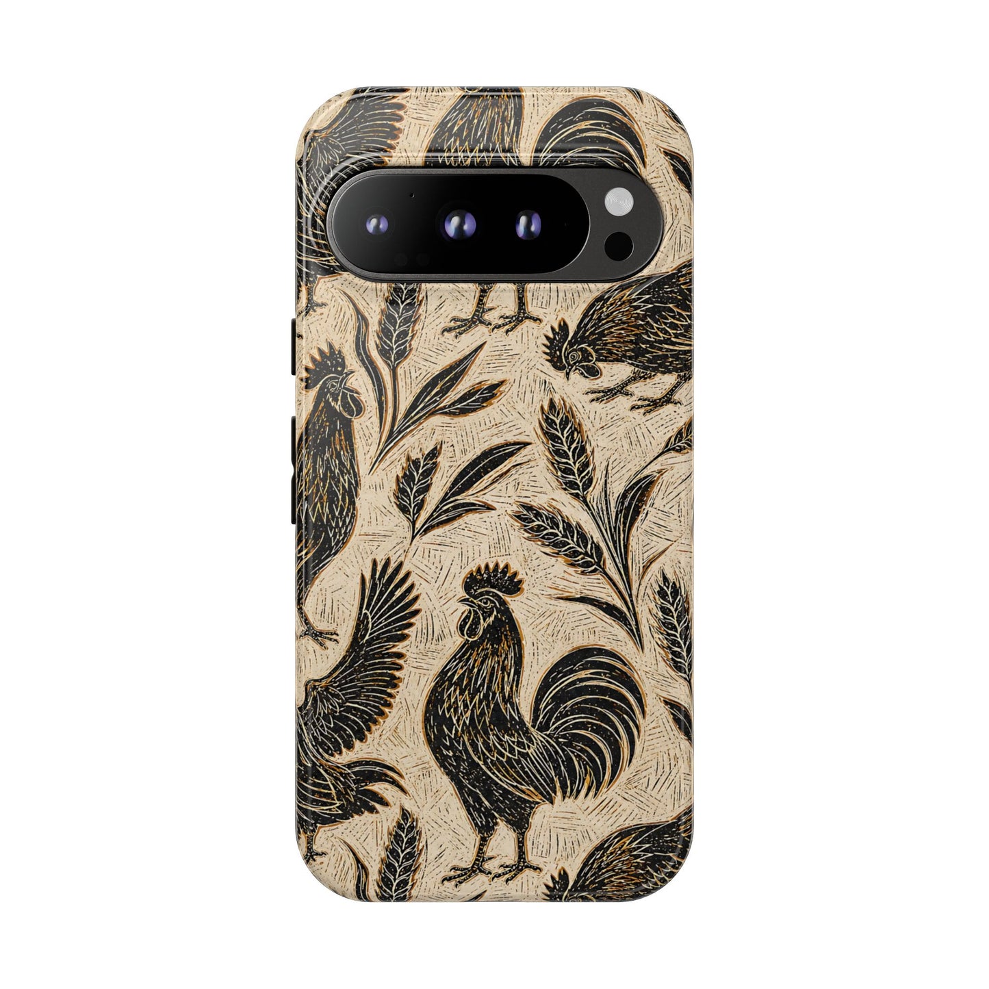 Carved Rooster Tough Case