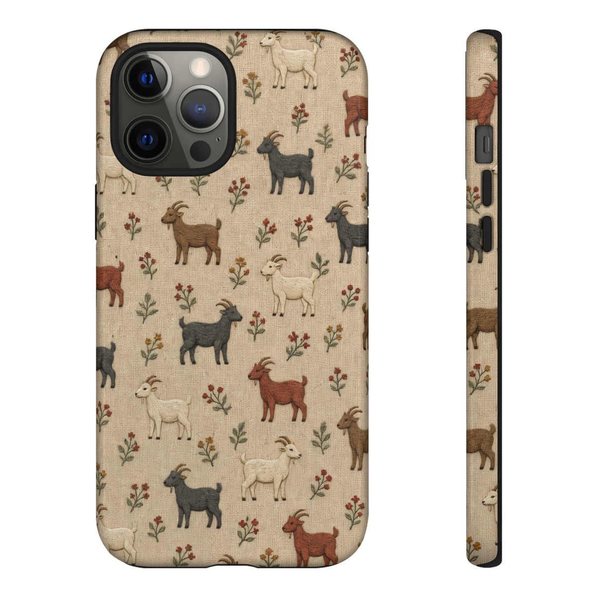 Stitched Goats Tough Case
