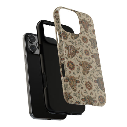 Folk Longhorn Magnetic Case