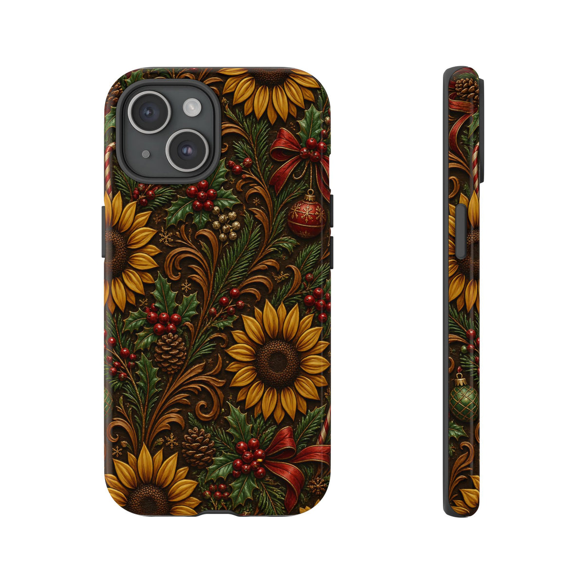 Christmas Sunflowers Tough Case