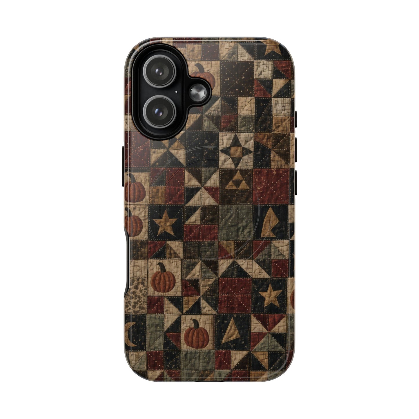 Pumpkin Patchwork Magnetic Case