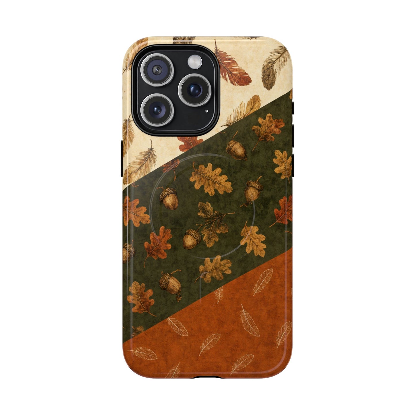 Autumn Feather Swaths Magnetic Case