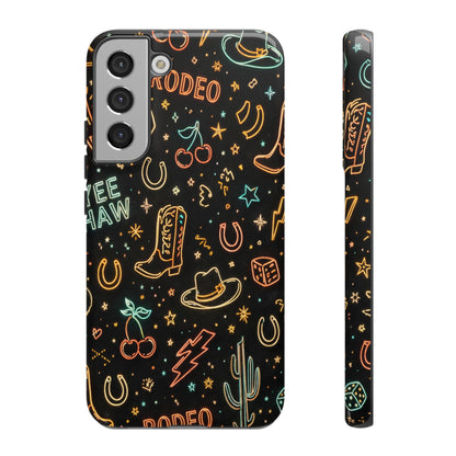 Retro Neon Rodeo Tough Case