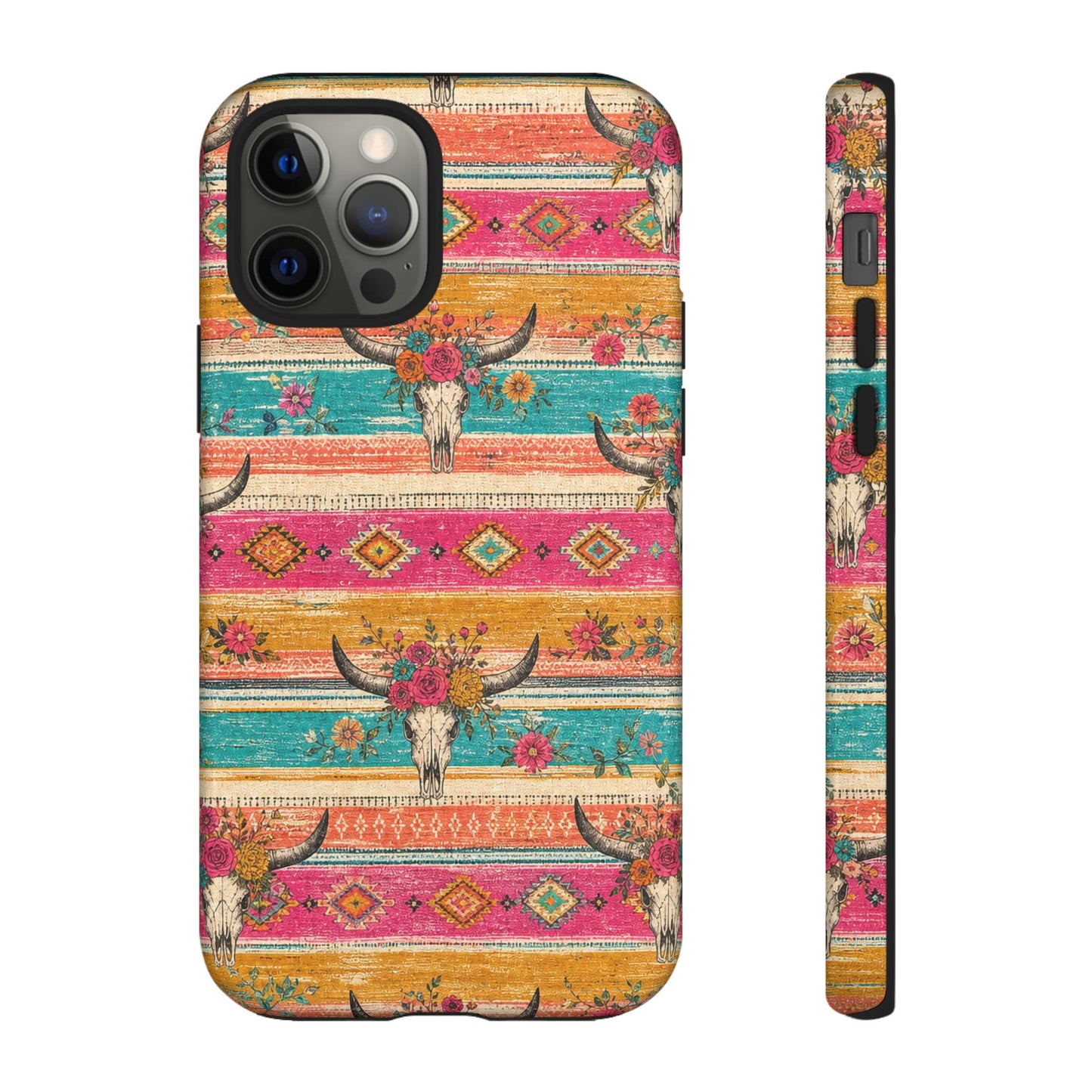 Serape Skull Tough Case