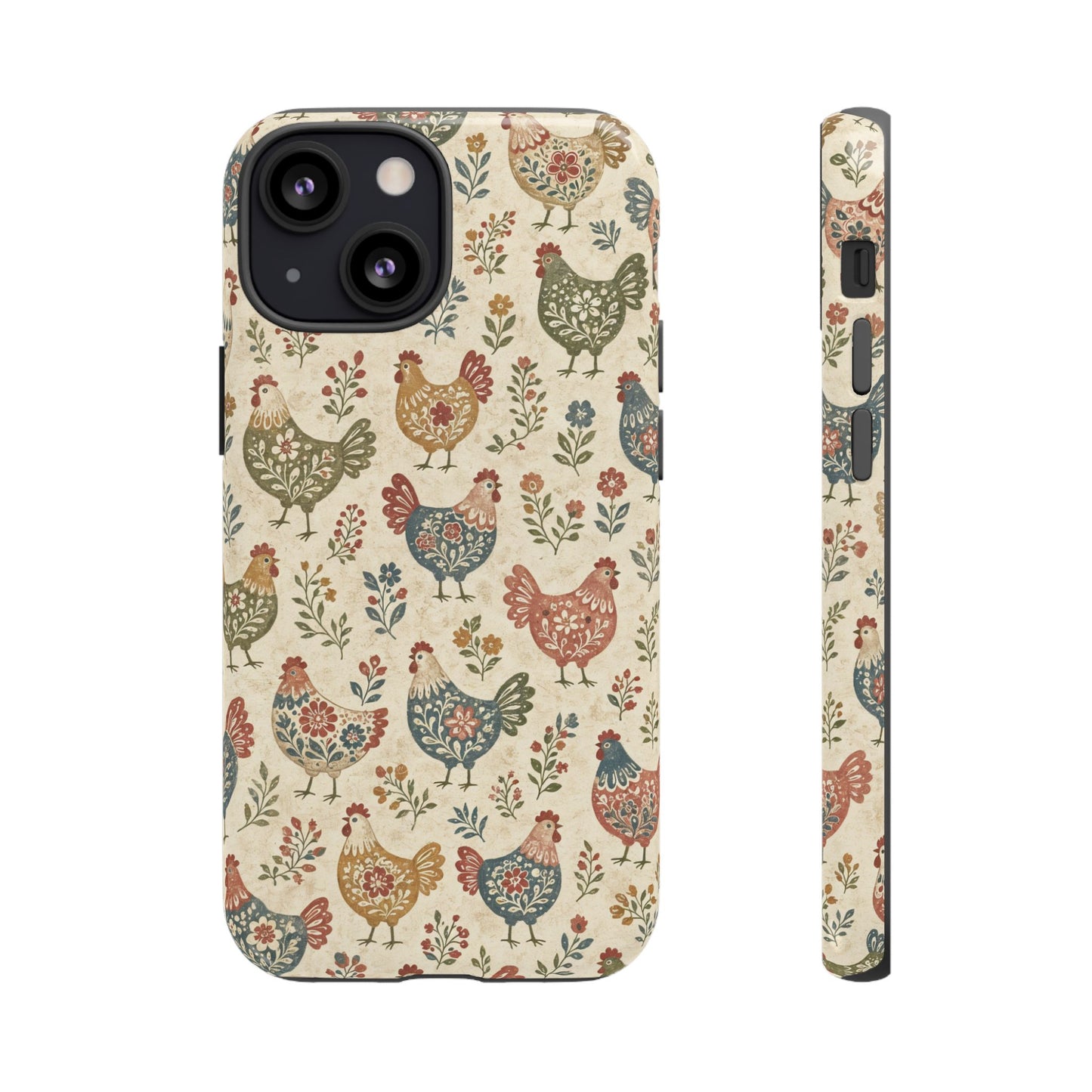 Calico Hens Tough Case