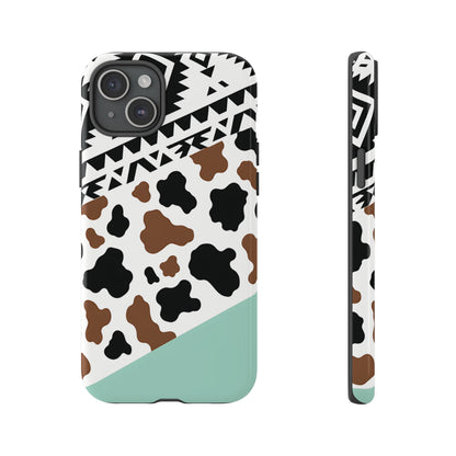 Mint Aztec Cowhide Tough Case