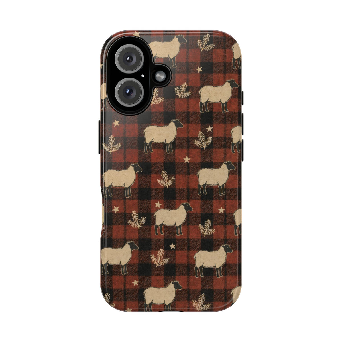 Plaid Sheep Tough Case